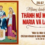 Thánh Mác-ta, Ma-ri-a và La-da-rô